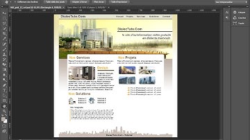 Photoshop Webdesign avec 960 grid system || Tutoriel Photoshop