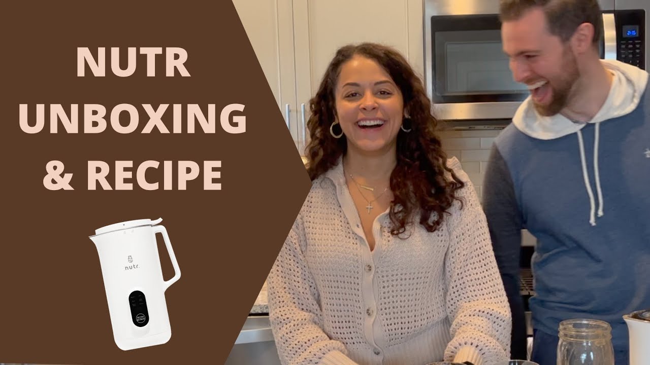 Unboxing Nutr Machine & Chocolate Oat Milk Recipe!! Discount Code in
