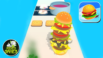 ✅Burger Rush in New Levels Mobile Walkthrough Game Update Trailer Gameplay iOS,Android