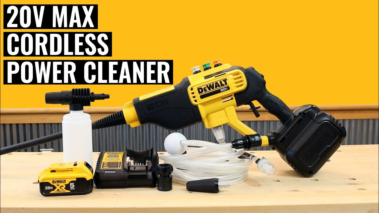 DEWALT DCPW550B 20V MAX Cordless 550 psi Power Cleaner (Tool Only) New  885911716369