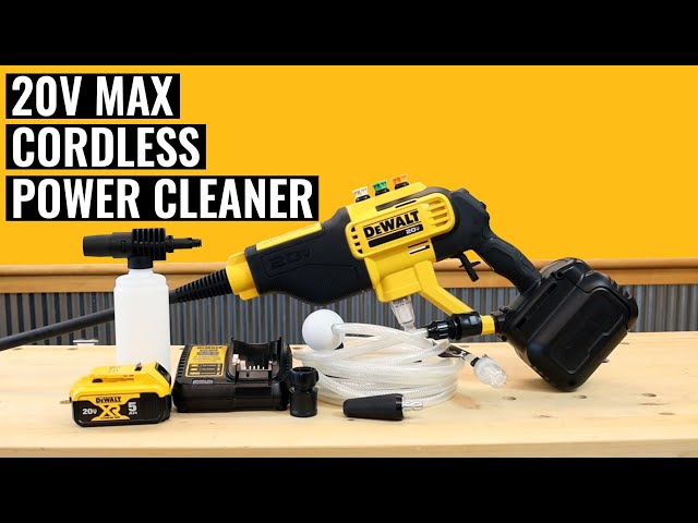 20V MAX Cordless Cleaner Washer - YouTube