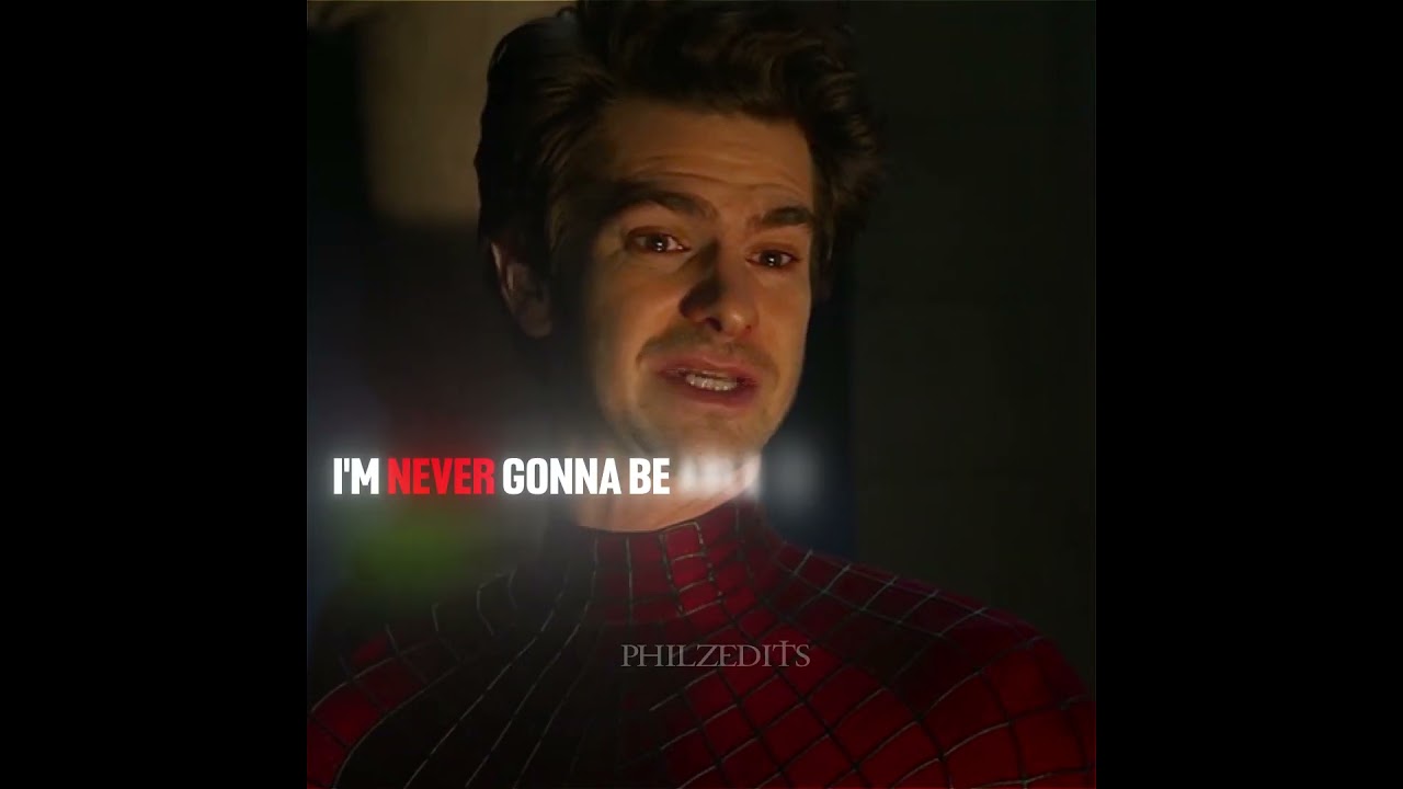 Andrew Garfield “loses Gwen” | Spider-Man #movieedits #edit #marvel #spiderman #avengersforever