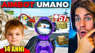 Questo BAMBINO di 14 ANNI UMILIA TUTTI I PRO su WARZONE! "AIMBOT UMANO" (Reaction Ketchup vs Swagg)