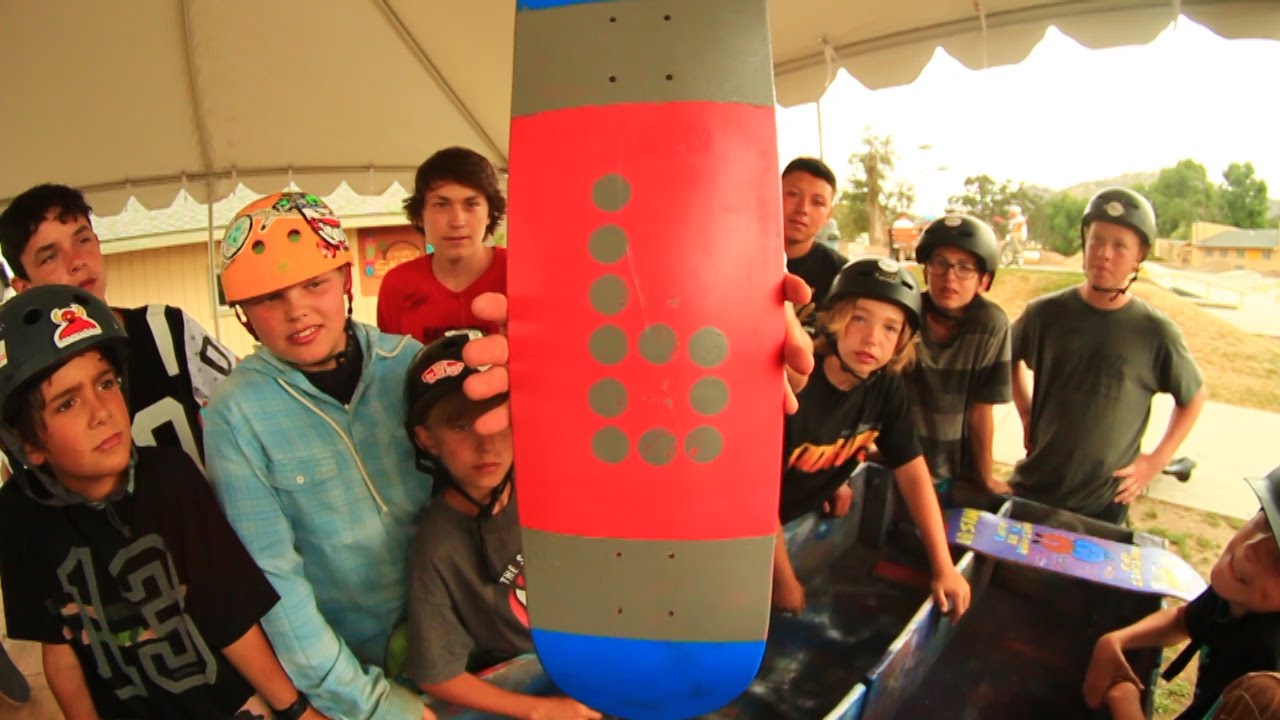 BRAILLE CREATES A SKATEBOARD! YouTube