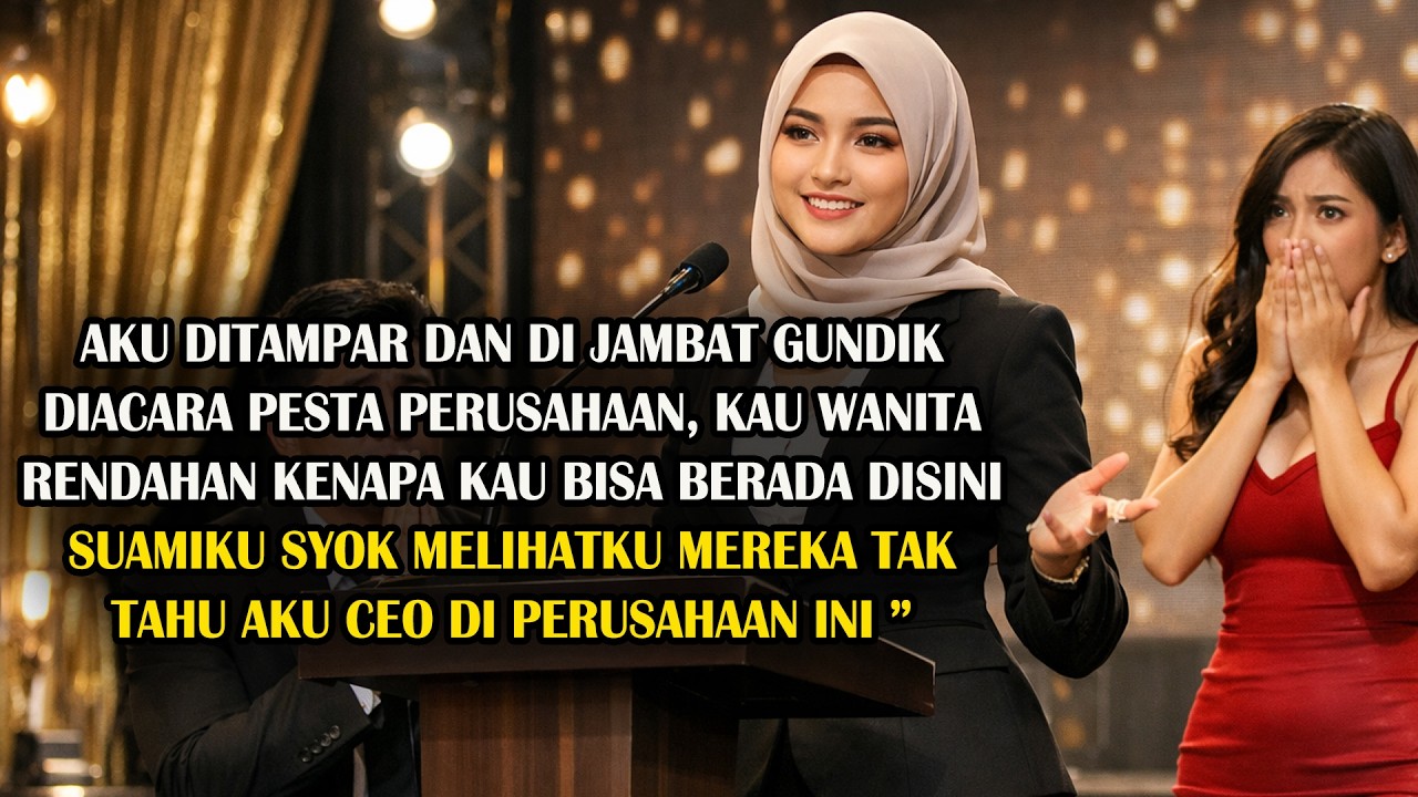 VIRAL !! DITAMPAR & DIHINA OLEH GUNDIK, SAAT PESTA PERUSAHAAN MEREKA TAK TAHU AKU PEMILIK PERUSAHAAN