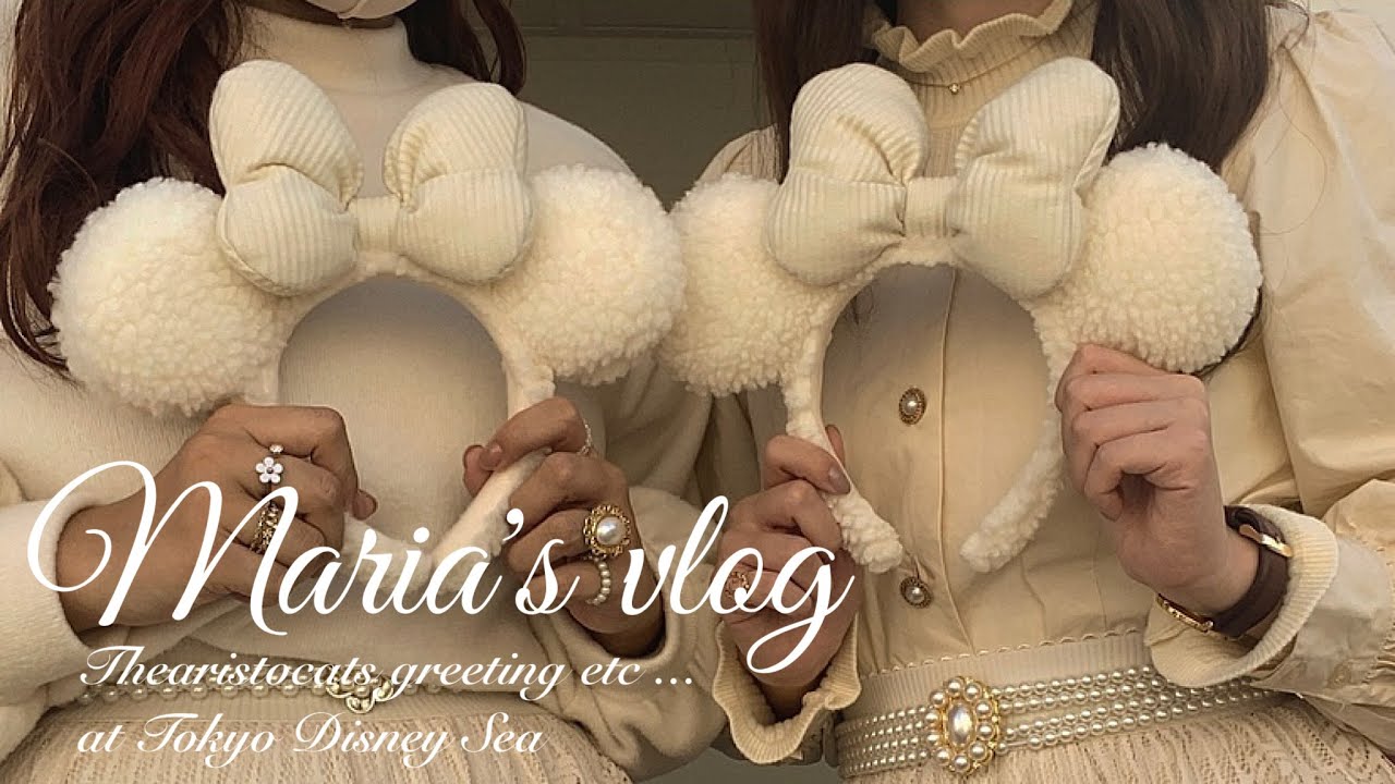 【Xmas disney】ディズニーの雰囲気をひたすら楽しむ1日💭🤍