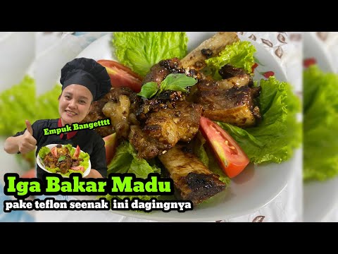 Iga Bakar Madu Tanpa Presto Hanya Pakai Teflon