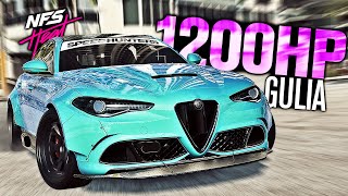 Need for Speed HEAT - 1200HP V8 WIDEBODY Alfa Romeo GIULIA Customization! screenshot 4