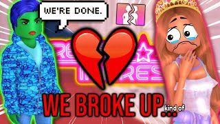 My Boyfriend & I BROKE UP Because Of Dress To Impress DUOS on ROBLOX...