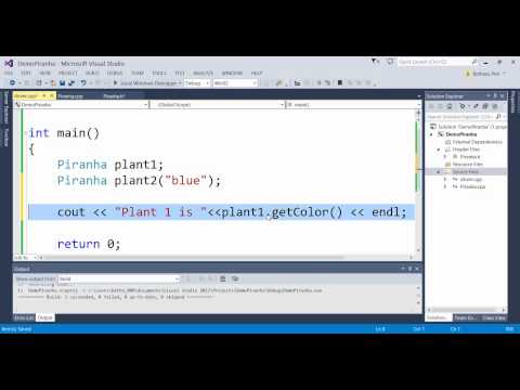 More Basic Class Stuff in C++