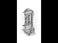 Architectural Sketching | Freehand sketching | Gothic Window
