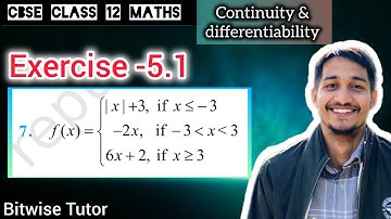 Class 12 Ex 5.1 Q7 Maths | Ex 5.1 class 12 maths q7