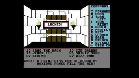 Might and Magic for Commodore 64