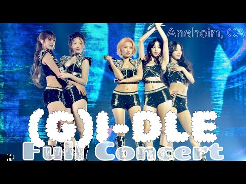 240910 (여자)아이들 (G)I-DLE - Full concert (23 songs) 1 of 2 live @ Honda Center, Anaheim, CA 4K Fancam-썸네일