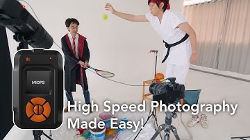 Capture High Speed Photography — triggered by sound! MIOPS Smart+
