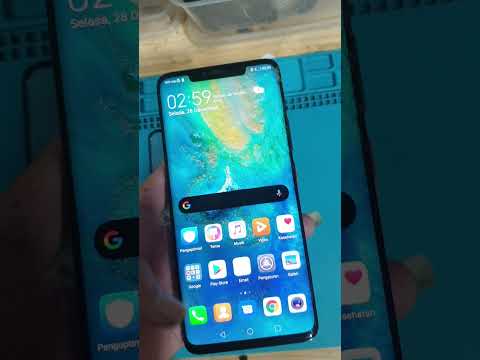 huawai mate 20 pro glass only || retak ganti kaca aja #shorts