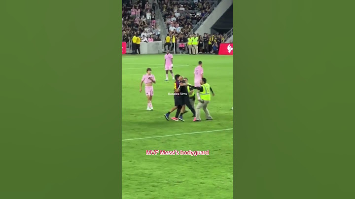 O PIQUE DO SEGURANÇA DO MESSI 😂😂