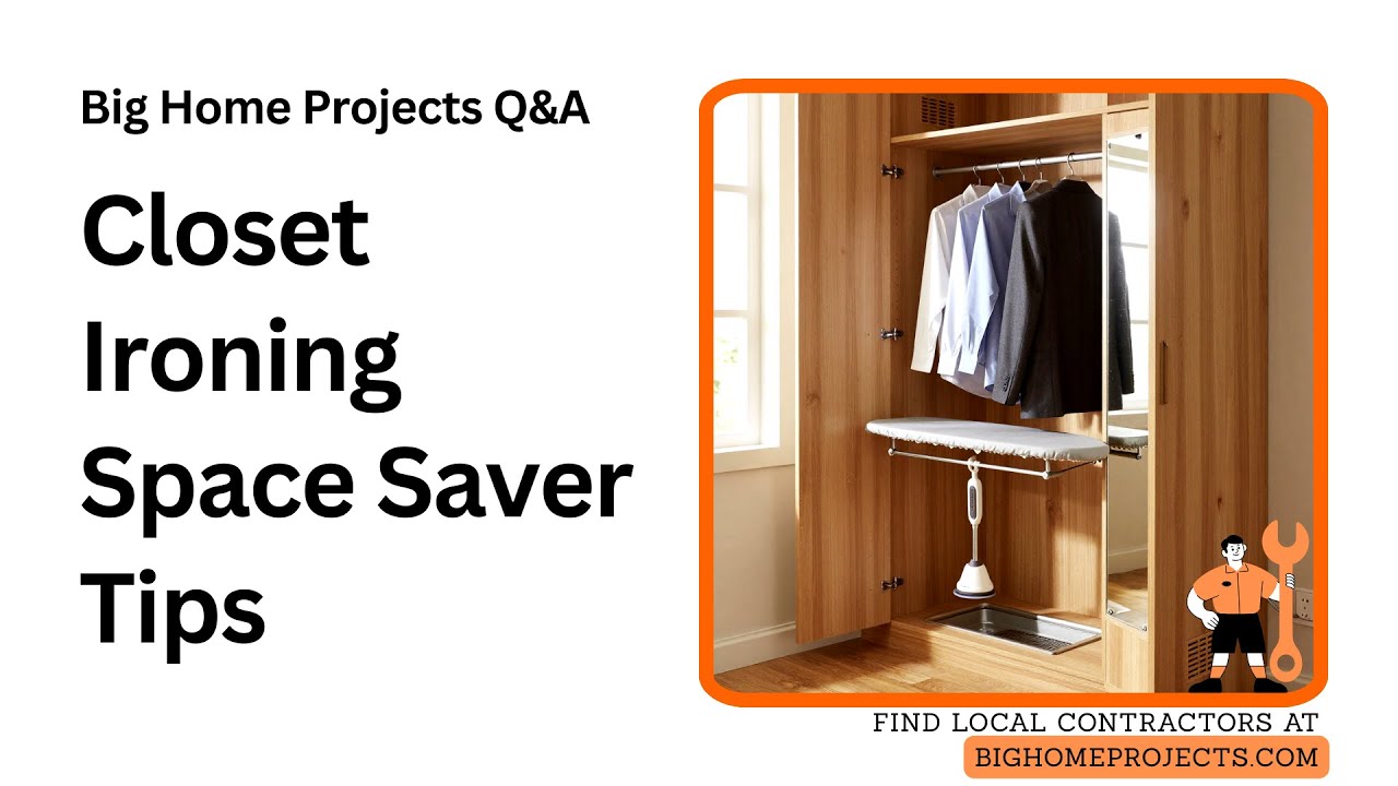 Pull-Out Ironing Board Closet Valet System Guide