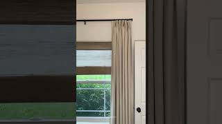 Before vs After: Bedroom Summer Refresh with Custom Roman Shades