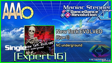Estepper - New York EVOLVED (Type C) [ESP] AAA/PFC on DDR A 999,860
