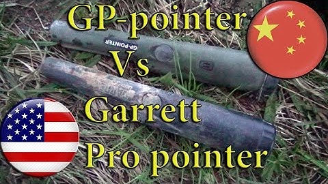 Китайский Gp-pointer против  Garrett pro pointer