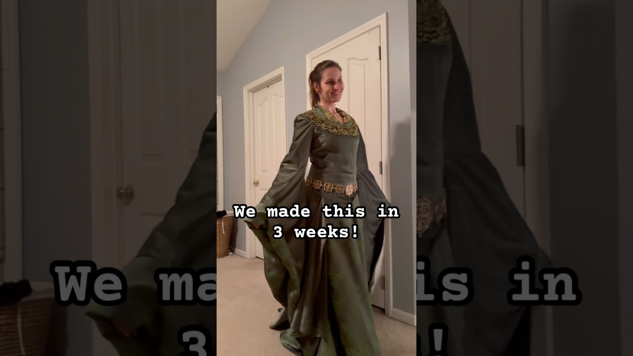 Can’t wait to wear our new Eowyn dress at New York Comicon this weekend!