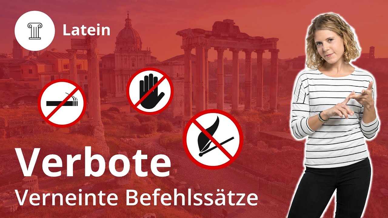 Verbote: Verneinte, lateinische Befehlssätze – Latein | Duden Learnattack