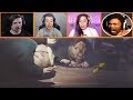 Let's Players Reaction To Being Chased By The Guests | Little Nightmares