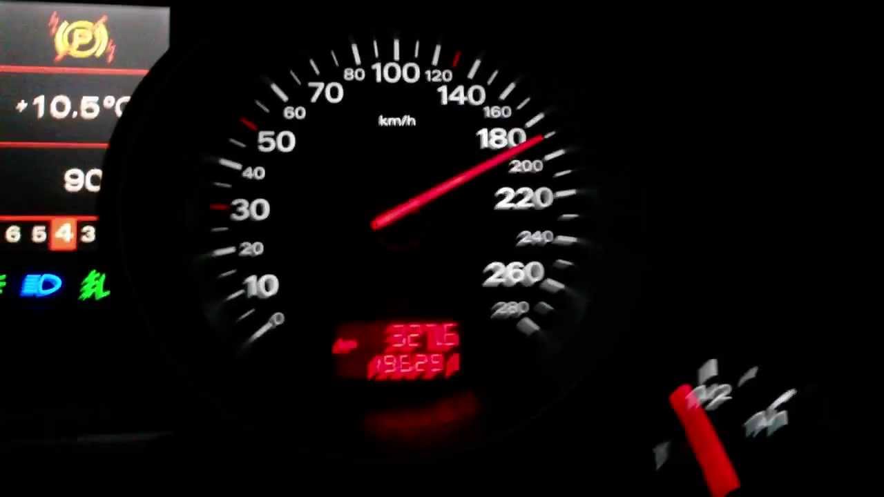 Audi A8 W12, acceleration 0-200 km/h - YouTube