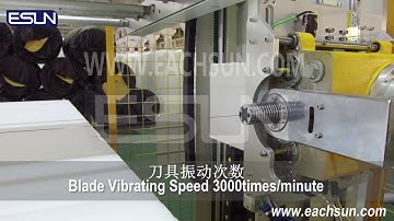 ECNC-2100-5 CNC Horizontal and Vertical Blade Foam Cutting Machine