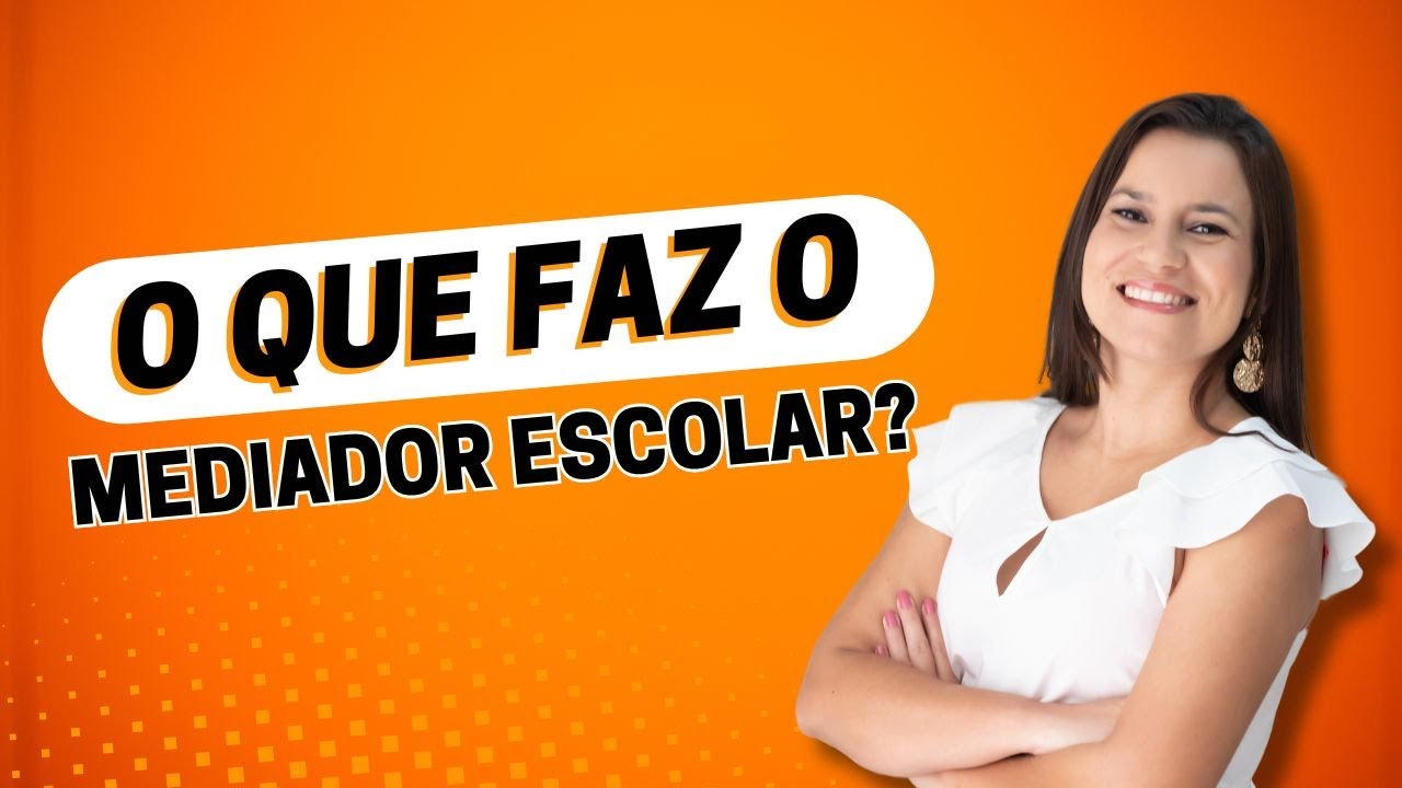 O que faz um Mediador Escolar dentro da escola - YouTube