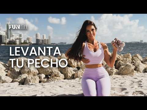 Quiero levantar mi pecho | Rutina rápida en casa con mancuernas