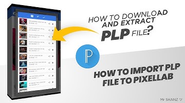 How to download and extract My plp file in pixellab | Simple steps | by @Hiru_SHANZ