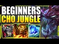 How to play chogath jungle  hard carry games for beginners  gameplay guide league of legends