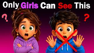 Only Girls Can See This In The Mirror Can You See It?