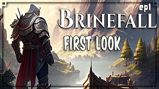 Brinefall - ep1 First Look - Build | Craft | RPG