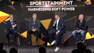 News9 Global Summit Day 1: SPORTSTAINMENT: HARNESSING SOFT POWER | Tv9 | Playoff 2 screenshot 5