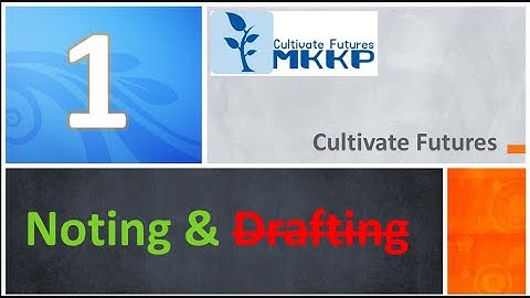 #noting  & #drafting  (1) Introduction to Note Writing: Definition, Requirements, and Structure