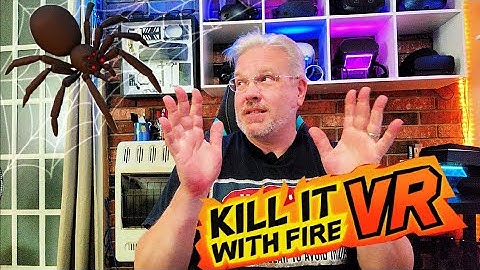 Kill It With Fire VR: Overcoming My Fear Of Spiders - Meta Quest Pro Gameplay