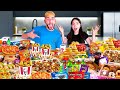 Who Can GAIN the MOST WEIGHT in 24 HOURS - 100,000 Calories Food Challenge