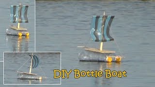 How to Make Boat Using Bottle