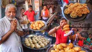 Varanasi ki Famous Babu Lal ke Hing Wali Kachori & jeleba Comdo Only Rs.50/- |  | Street Food India