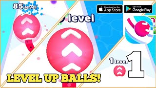 Level Up Balls Gameplay All Levels Walkthrough Android iOS MYN screenshot 4