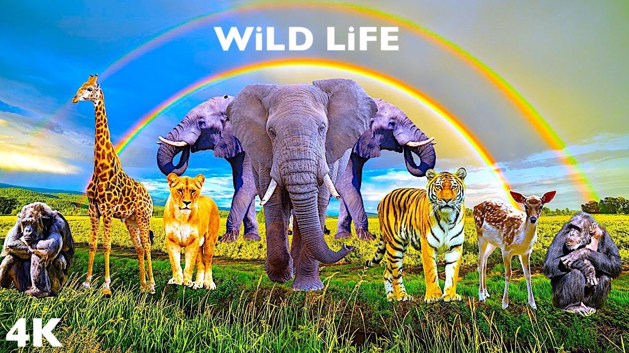 Ultimate Wild Animals Collection in 4K ULTRA HD Wildlife Documentary