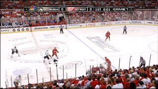 2009 Stanley Cup Final. Penguins vs Red Wings. Game 7 highlights