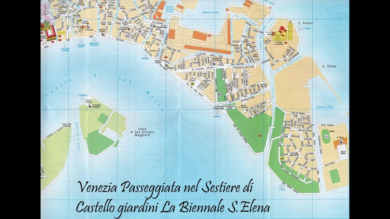 Venezia itinerario a Castello da Riva degli Schiavoni , Sette Martiri La Biennale,storia curiosita'