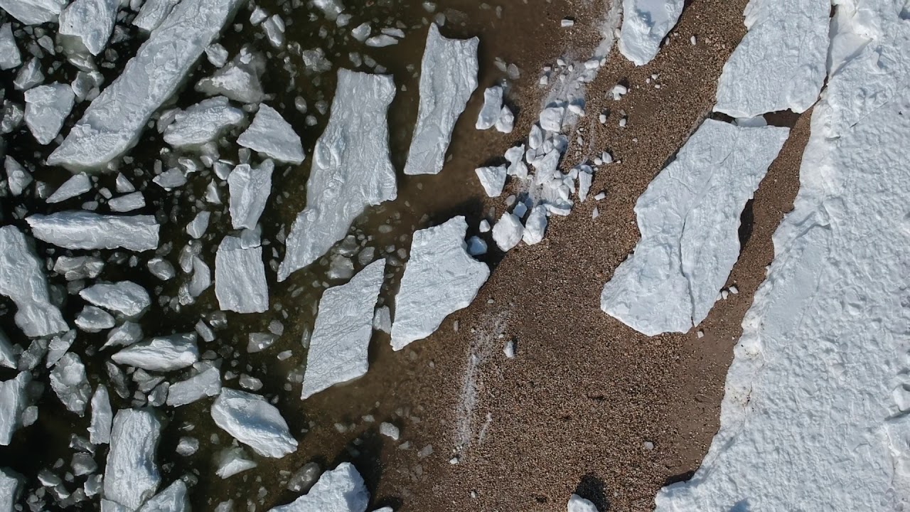 West Meadow Beach Iced Over