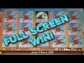 Great eagle huge bonus win full screen win