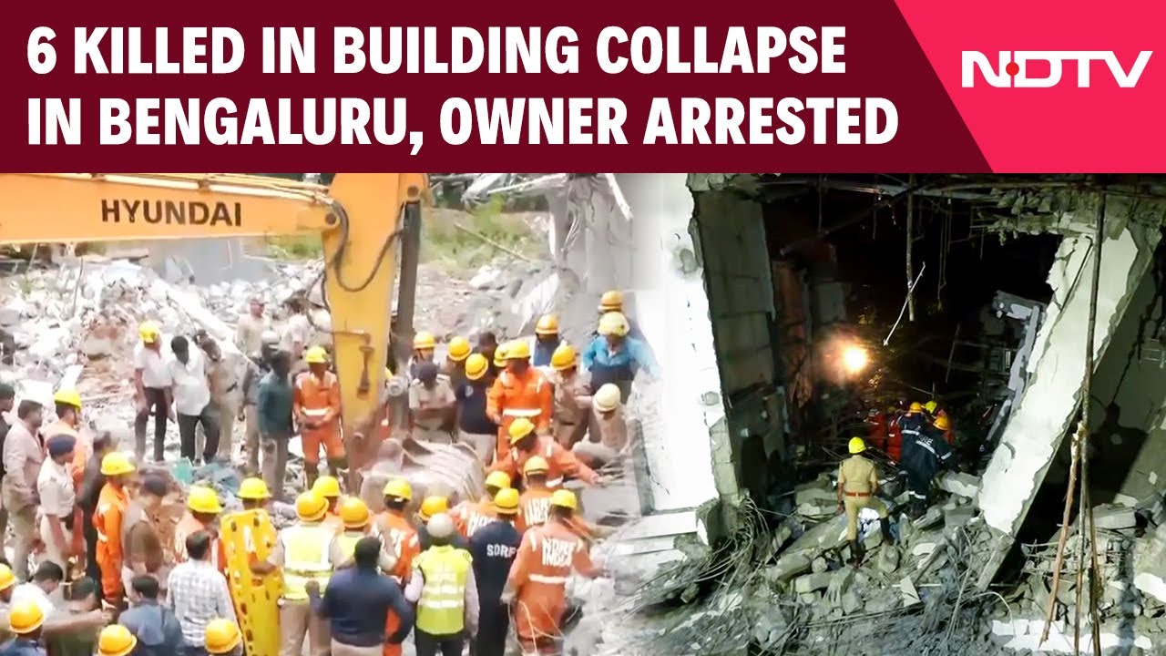 Bengaluru Building Collapse | 6 Killed In Building Collapse After Rain ...