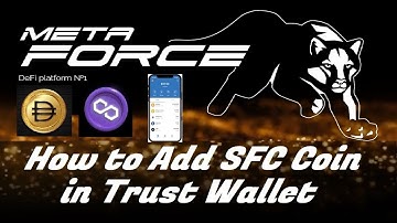 Meta Force | How to Add SFC Coin in Trust Wallet | MrAJdot